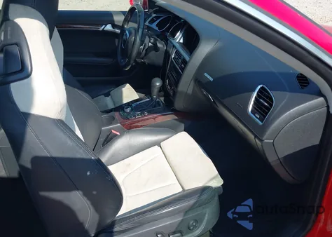 2010 Audi A5 2.0T Premium from USA, damaged, VIN WAULFAFR0AA046590